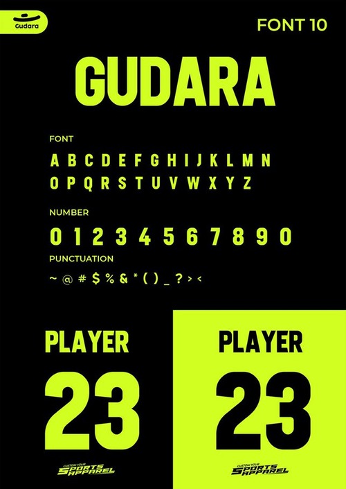Font 10 - Supreme Heavy