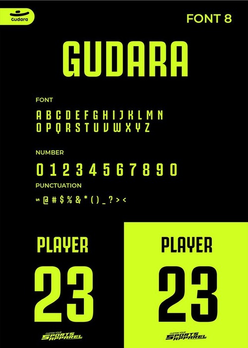 Font 8 - Heavy Bold